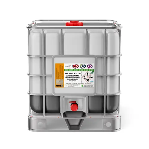 ANKA UECH 0020 ultra economy wet wipes premix (concentrate) – low-cost wet wipes solution, 1000 L IBC