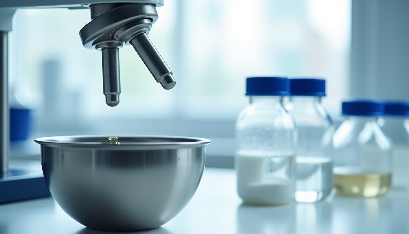 Formula development in the lab